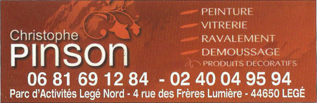 logo de l'entreprise de peinture à Legé Christophe PINSON
