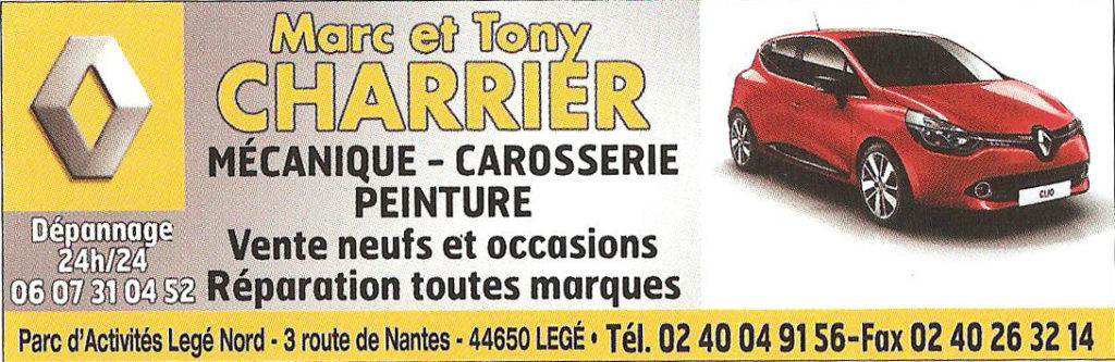 logo du garage CHARRIER de Legé