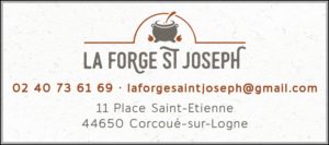 logo du restaurant LA FORGE St JOSEPH